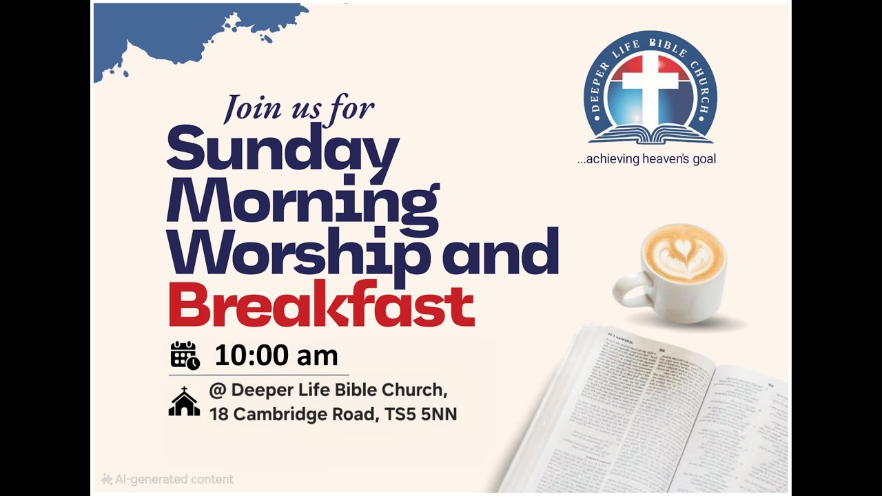 DLBC Middlesbrough - Sunday Worship Service (12/10/2025)