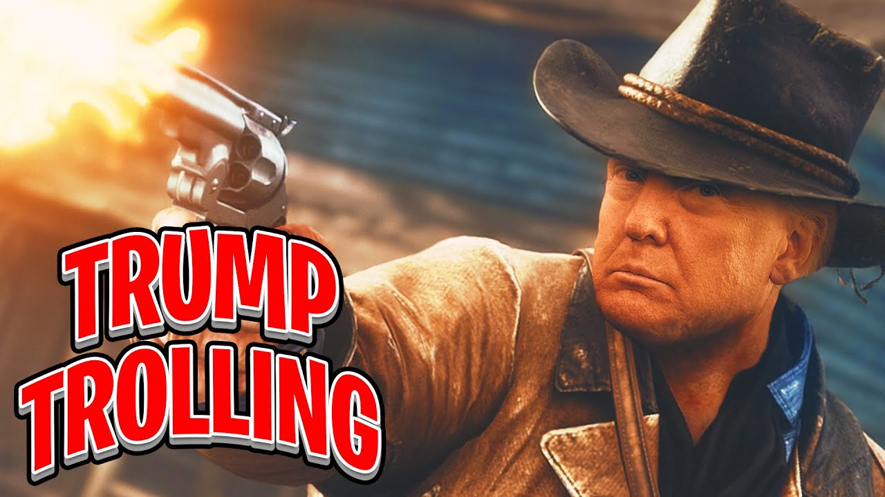 Trump Trolls Salty Lawmen in Red Dead RP!