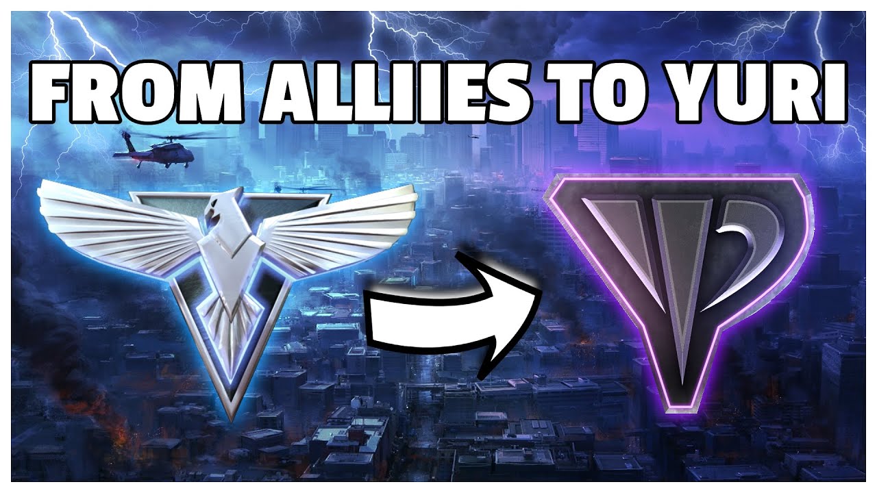 Red Alert 2 | From Allies to Yuri | (7 vs 1 + Superweapons)