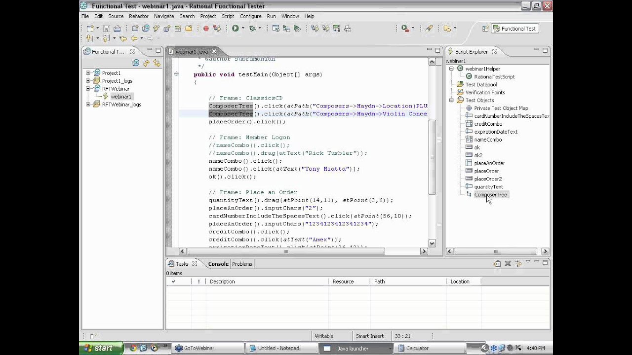 IBM Rational Functional Tester - Part 2 - by www.openmentor.net