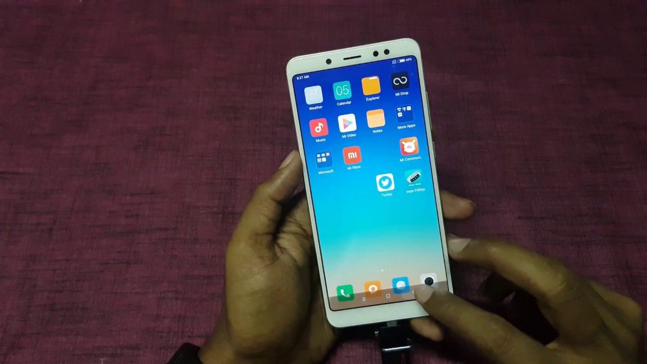 Xiaomi Redmi Note 5 Pro USB OTG Support