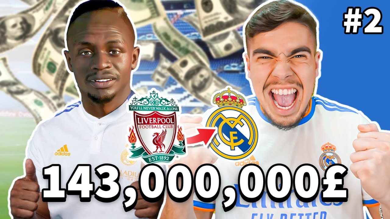 סאדיו מאנה עובר לריאל מדריד ב143,000,000?!! #2