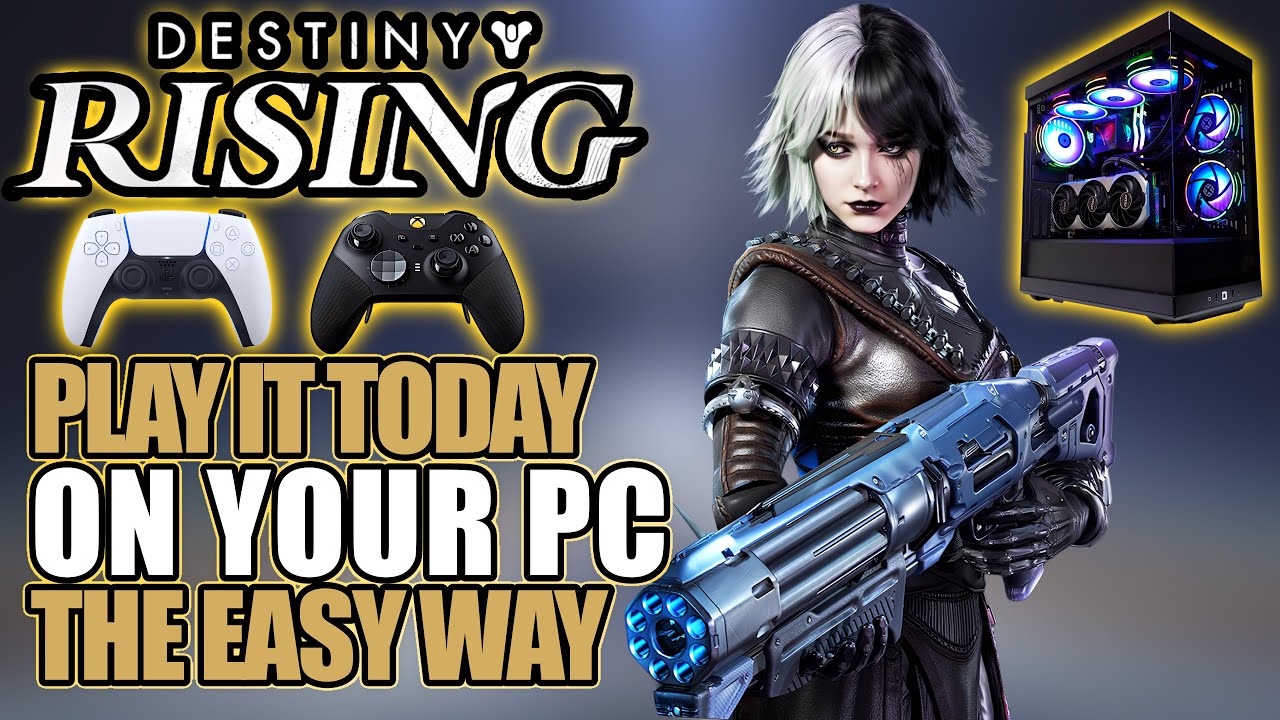 DESTINY RISING: Simple Steps To Play It On PC With Controllers- You WON'T Believe How EASY It Is
