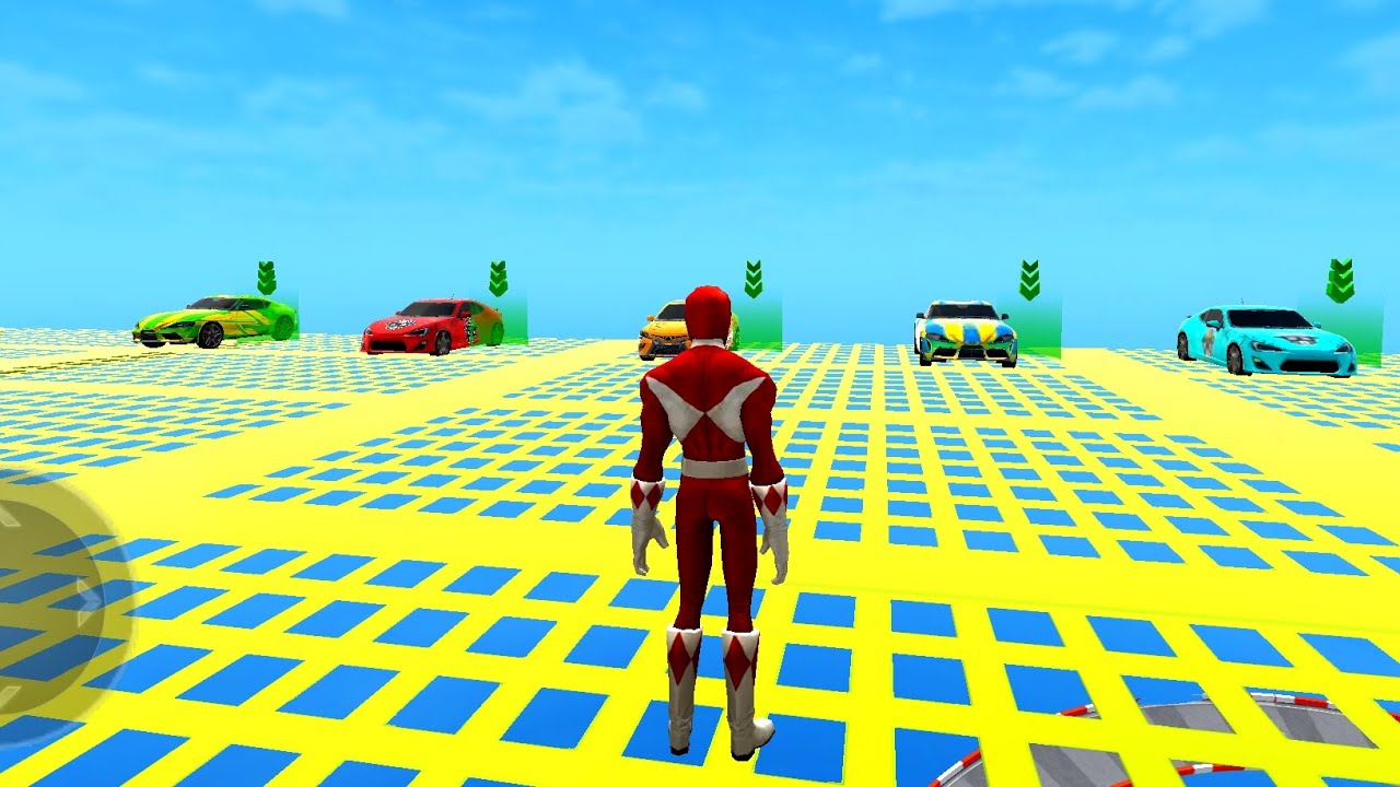 Car stunt racing game 🎯#cartoon #car cartoon #cutebaby 