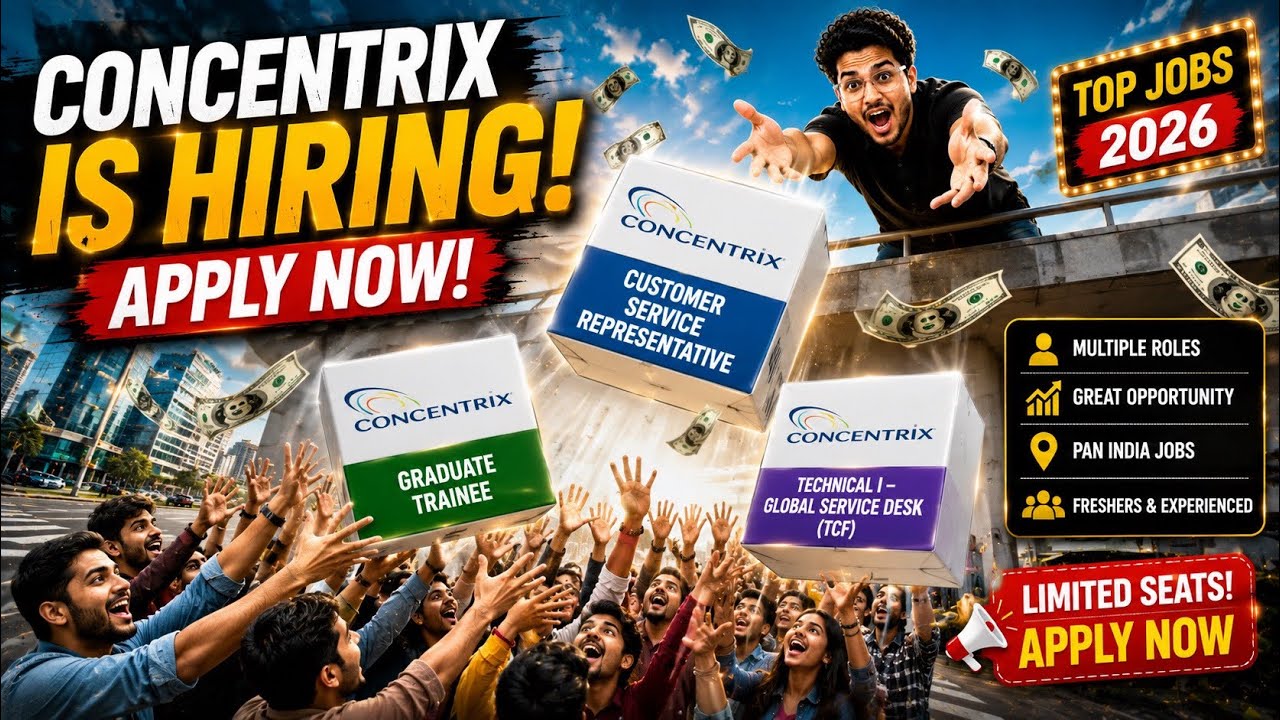 🚨 Latest IT & Non-IT Jobs | Concentrix Hiring 2024,2025 & 2026