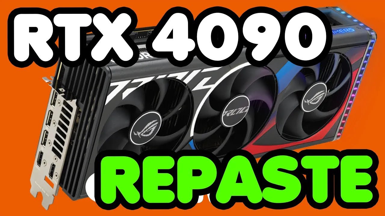 REPASTE ASUS 4090 STRIX OC after 2 Years - worth it?