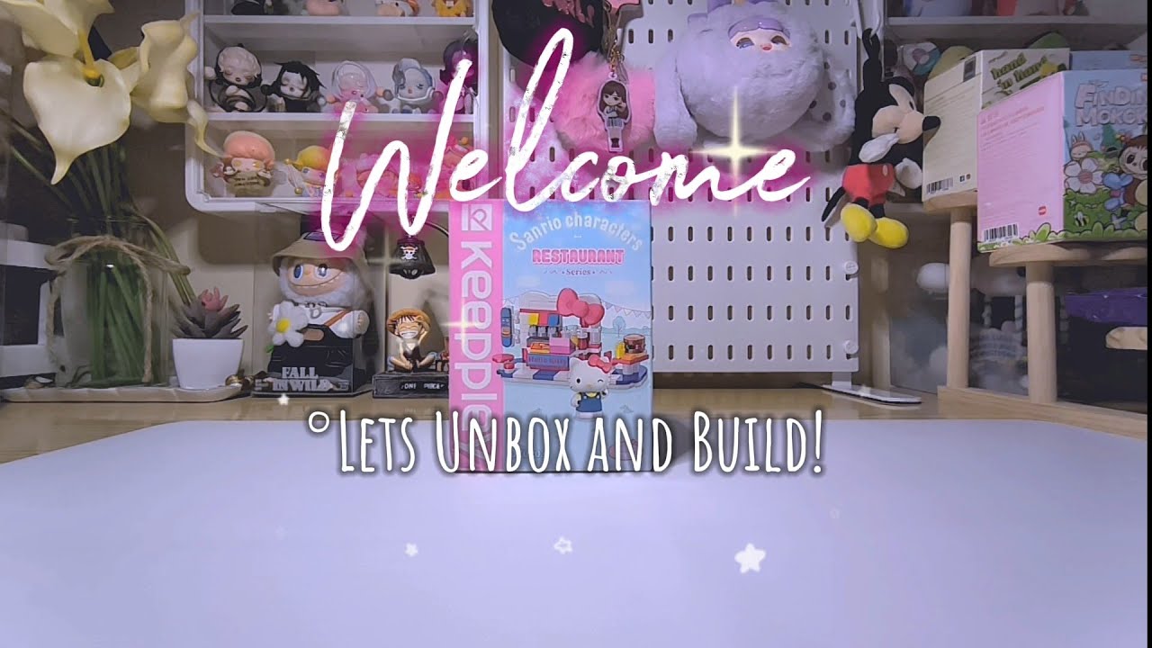 Sanrio Restaurant Series Blindbox Build | Keeppley | Unboxing