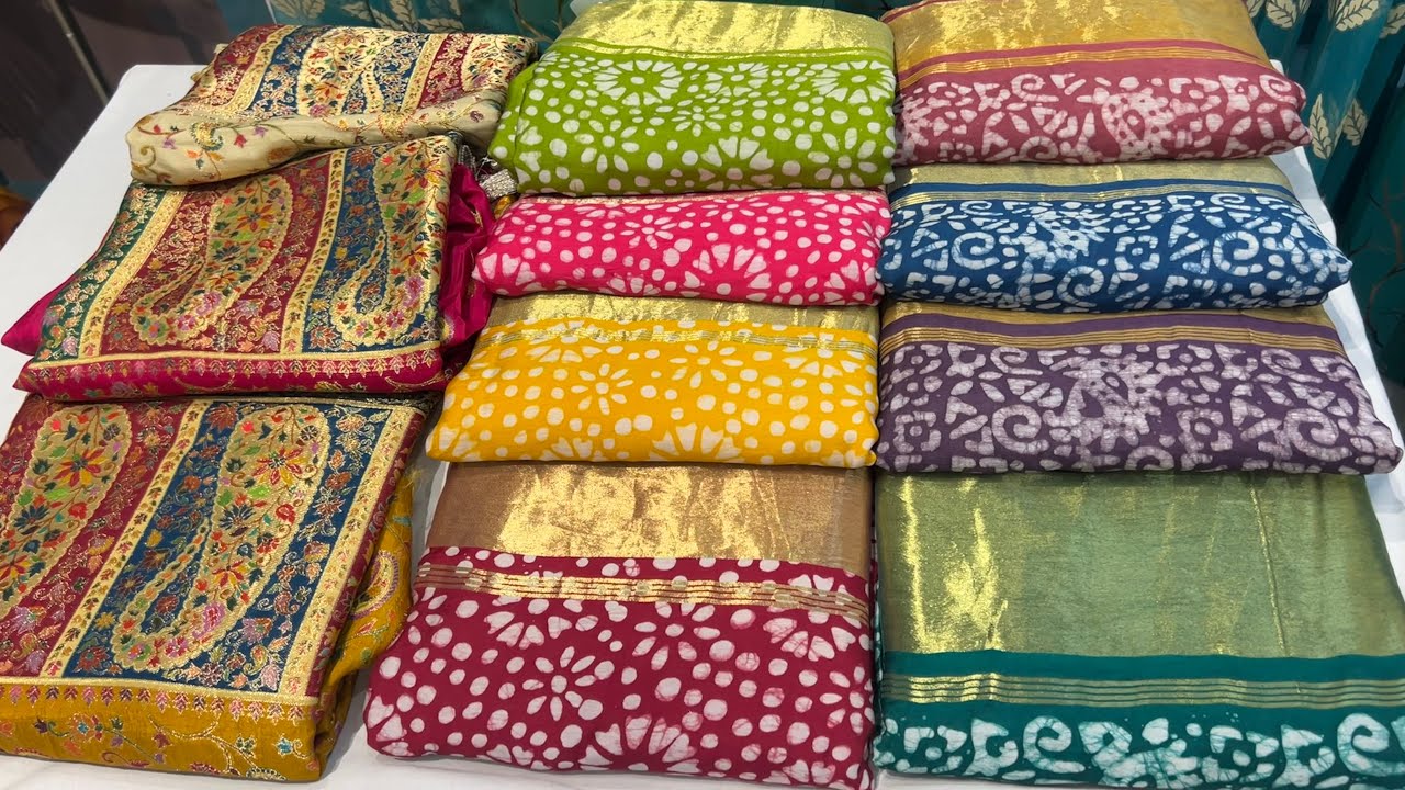 09-Mar-26 | Modal cotton Bandhani & Maheshwari silk jamawar suits | WhatsApp +91-7051012285