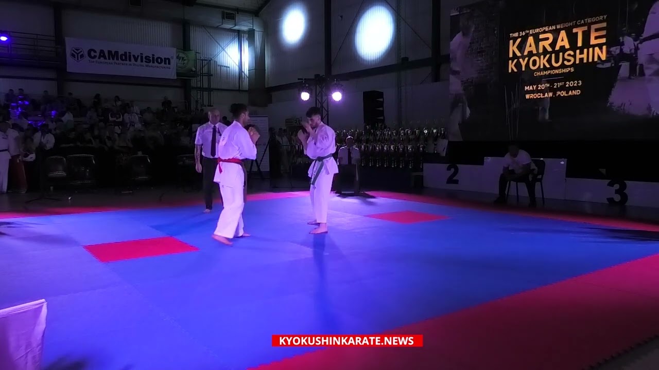 36th IKO EC, 1/16  -70 kg, Niki Penkov (Bulgaria) - Reza Robatipour (Germany, aka)