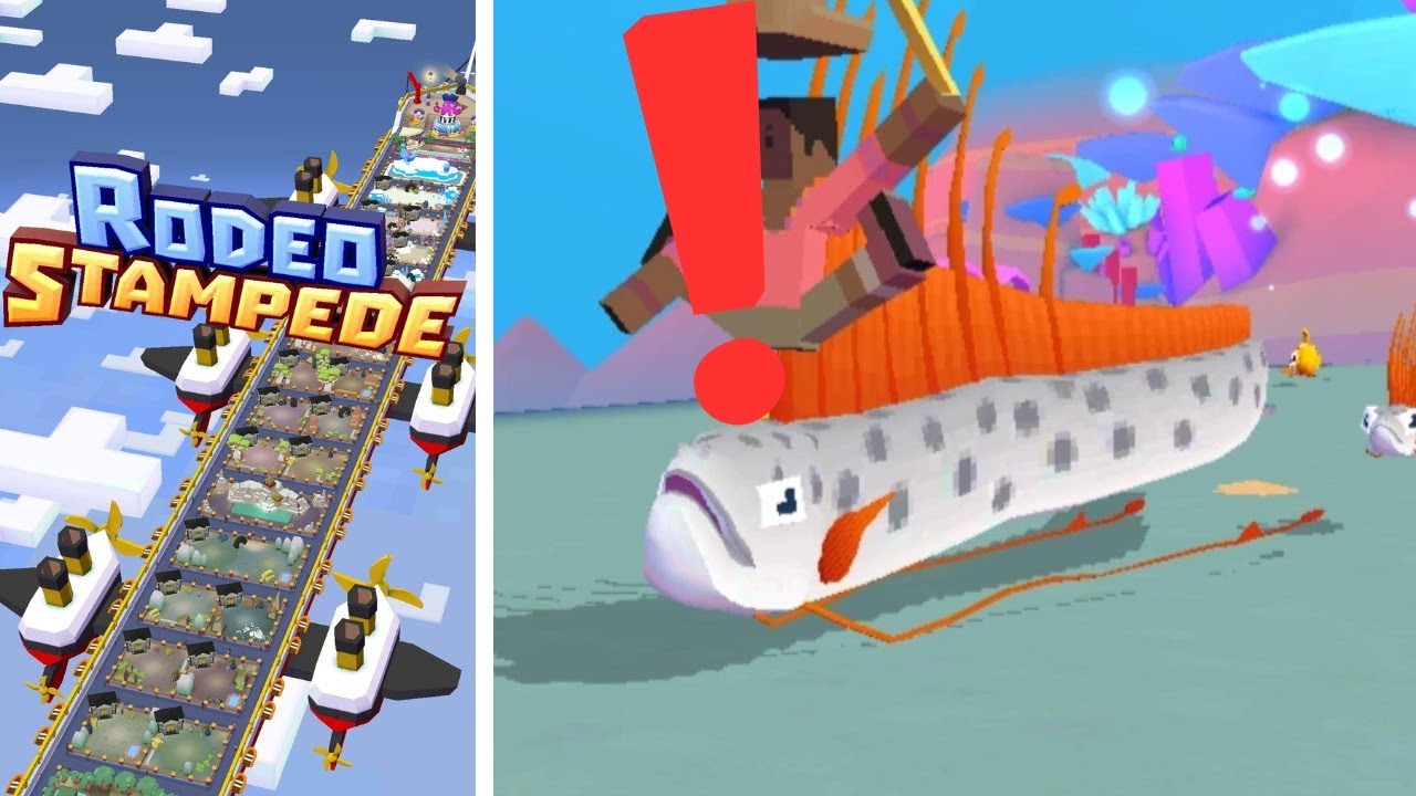TAMING OARFISH in RODEO STAMPEDE
