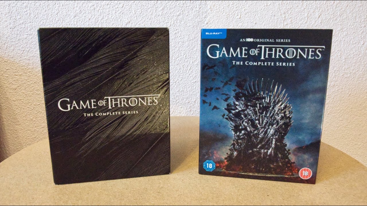 Game Of Thrones: The Complete Series Blu-ray Boxset Unboxing
