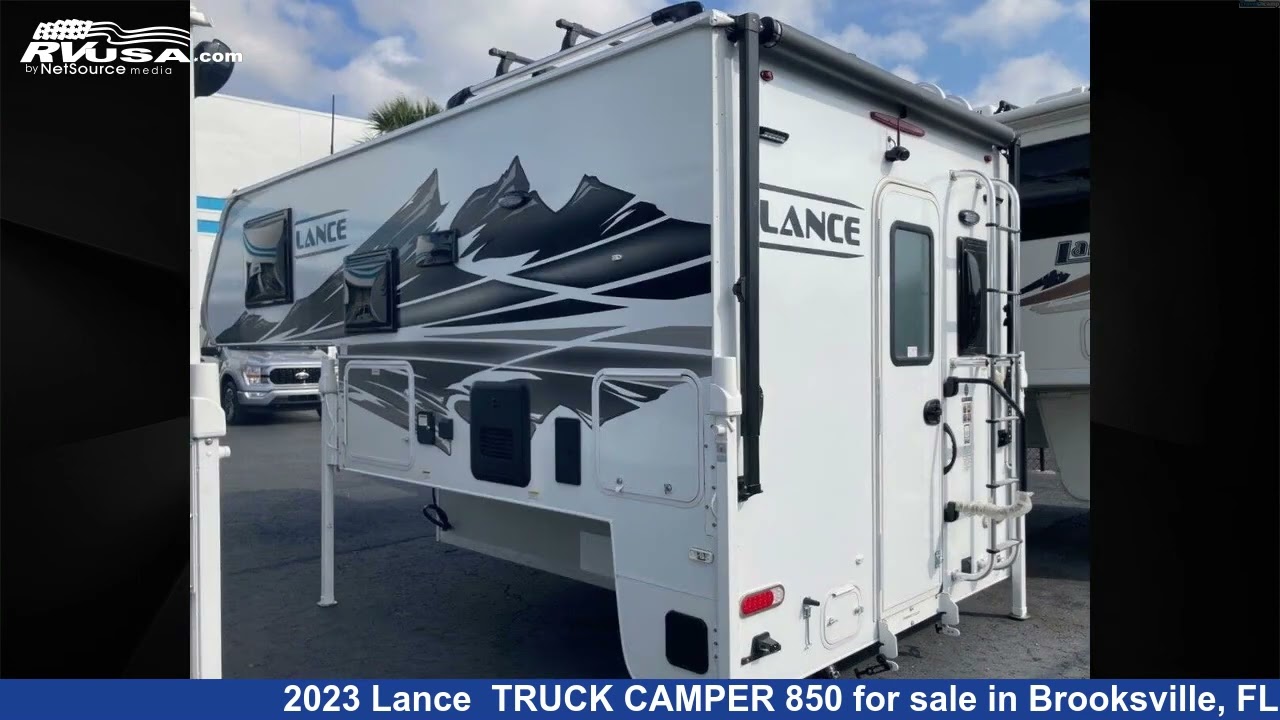 Amazing 2023 Lance  Truck Camper RV For Sale in Brooksville, FL | RVUSA.com
