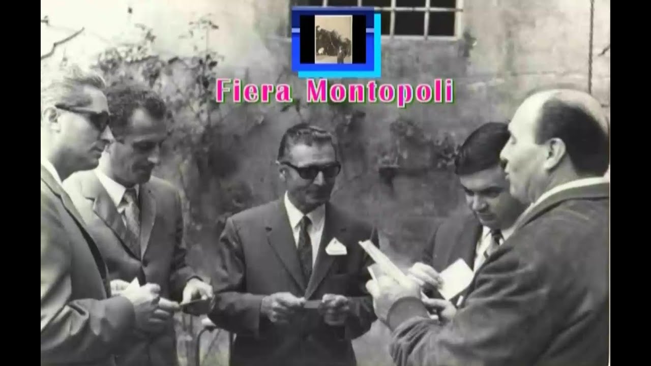 MONTOPOLI VAL D'ARNO   Fiera  Uccelli e animali da cortile  1967