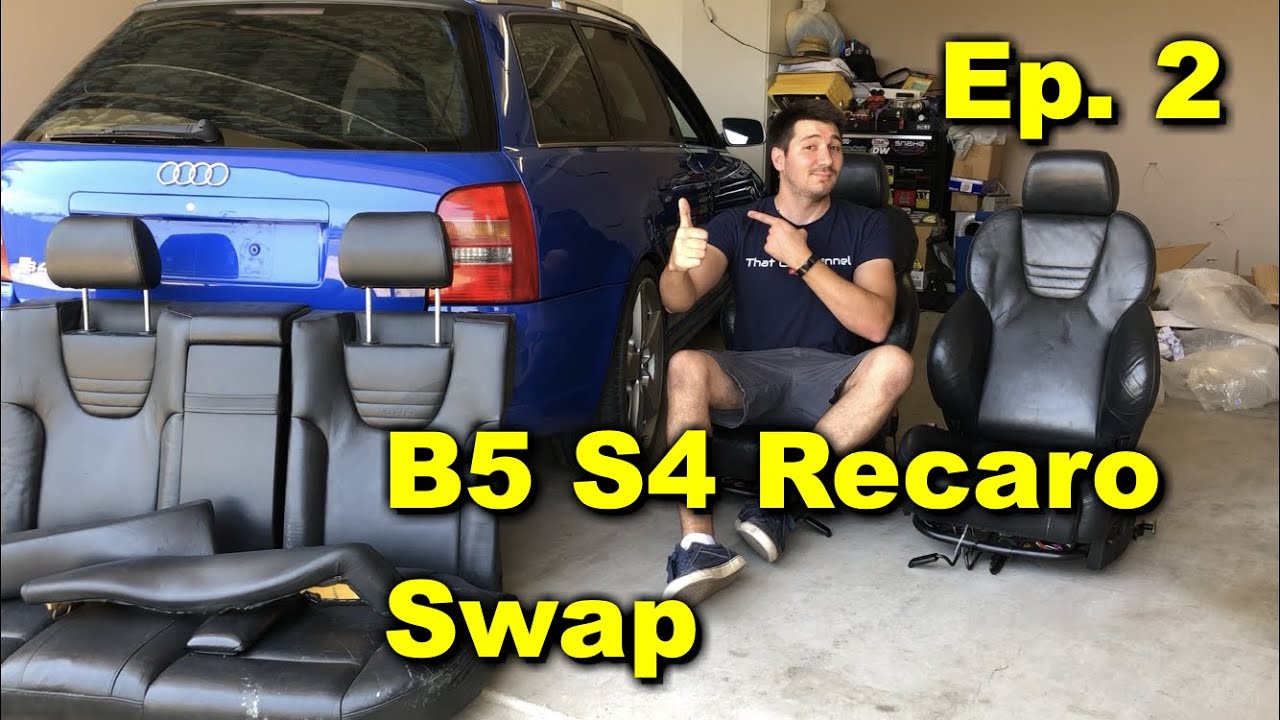 Project Bluey - Audi B5 S4 Avant Build Ep. 2 Recaro's & Interior