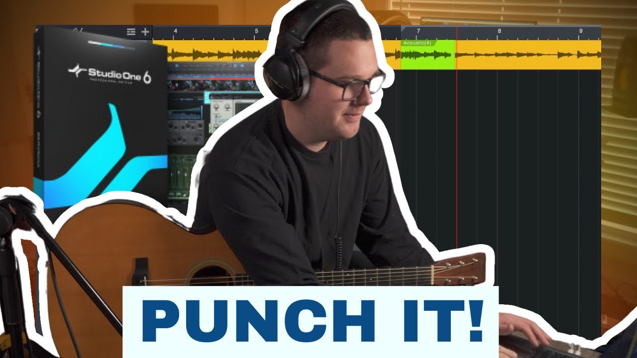 Как использовать Auto Punch в Studio One
