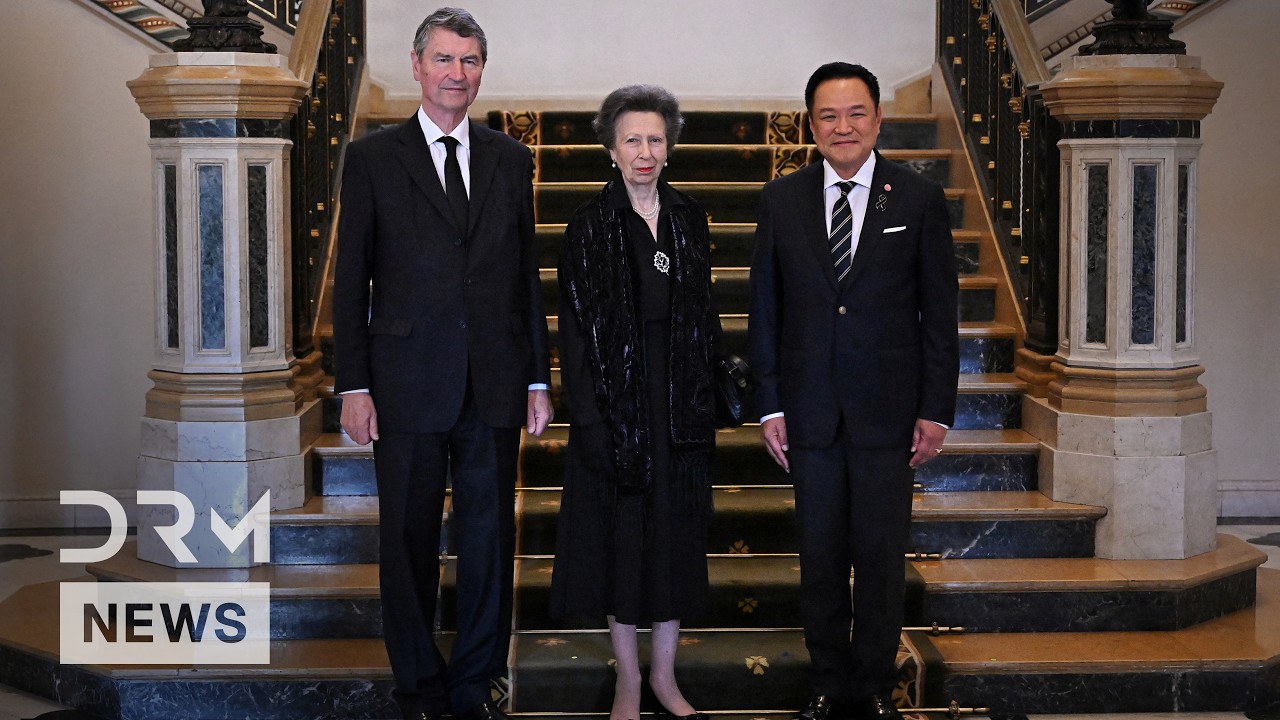 FULL ARRIVAL: Britain's Princess Anne Receives Grand Welcome During Official Visit to Thailand |AC1B
