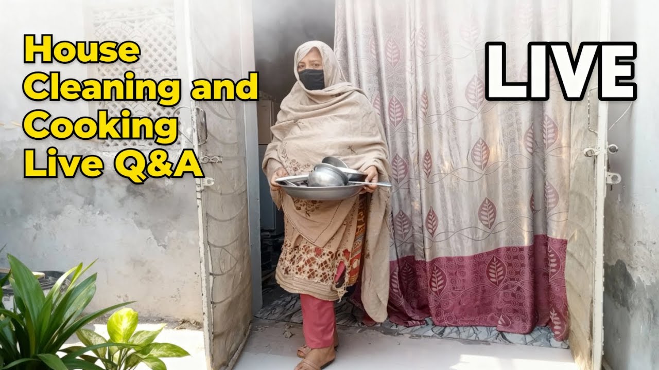 House Cleaning and Cooking Live Q&A | Daily Home Routine, Cleaning Tips & Easy Cooking