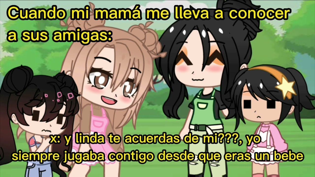 Cuando mi mamá me lleva a conocer a sus amigas 🤑😘