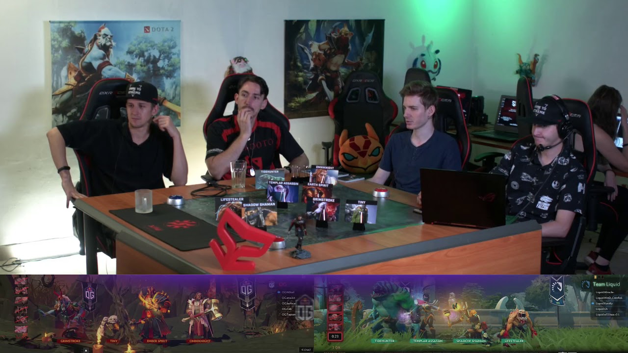 [CZSK] The International 2019 HUB - OG vs Team Liquid - GF - GAME 2 ft. c1RcA/Cechi