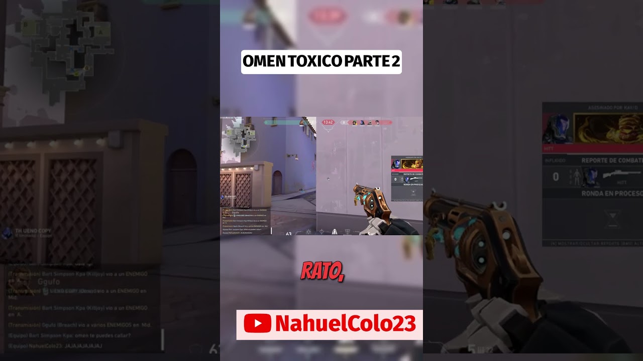 &iexcl;Incre&iacute;ble! La toxicidad en Valorant al l&iacute;mite #shorts #valorant #valorantclips#humor #funny #toxic