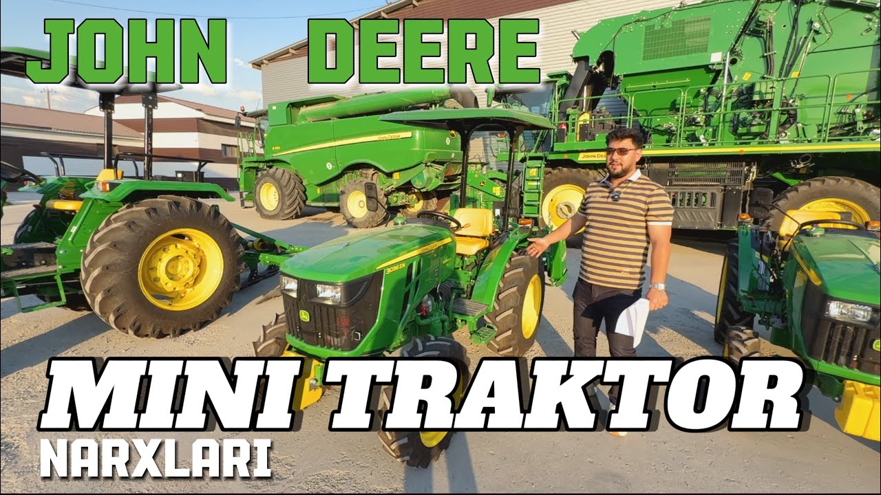 JOHN DEERE MINI TRAKTOR NARXLARI
