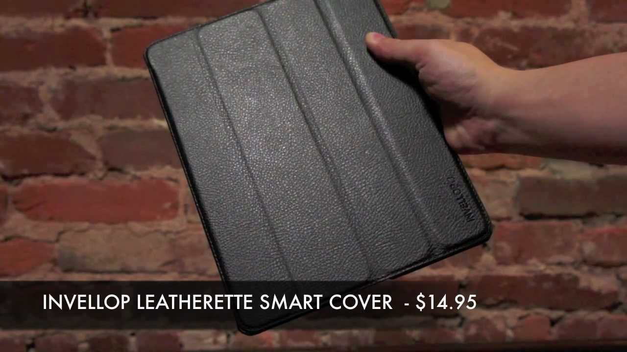 Invellop Leatherette Smart Cover Case for the iPad 2
