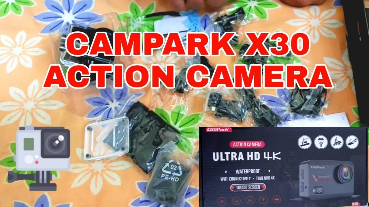 Campark x30 action camera unboxing | Quality and Price