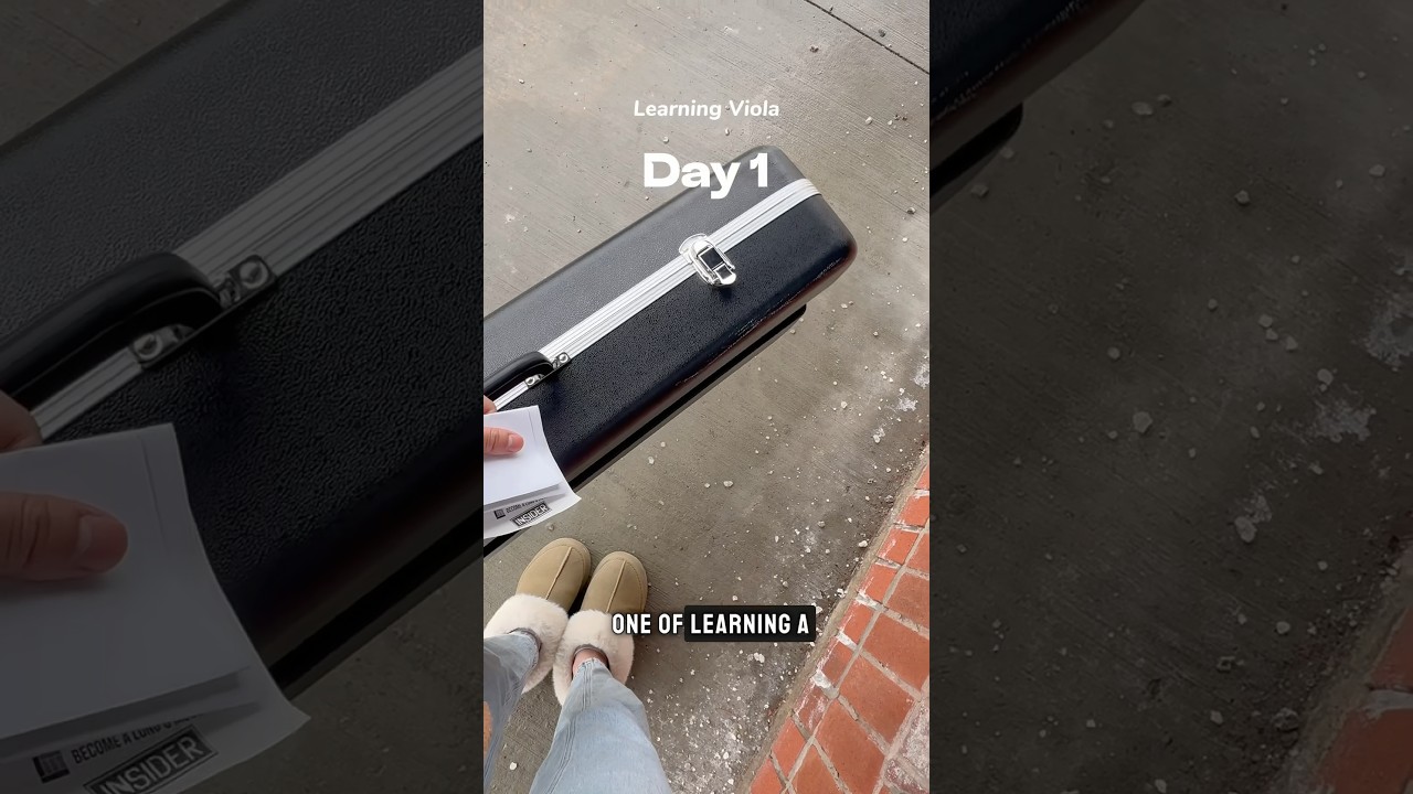 Day 1: Learning the Viola in 30 days #music #30daychallenge #viola
