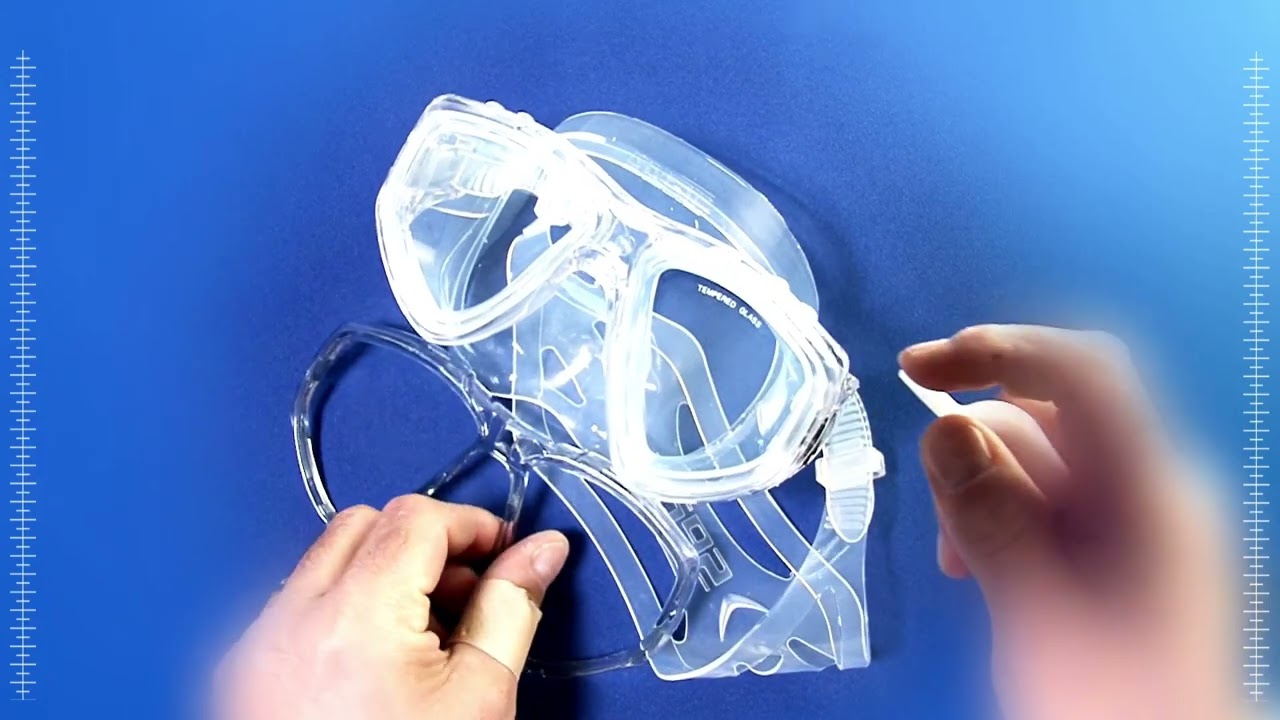 Hot to replace lenses on CLEAR and ONE masks