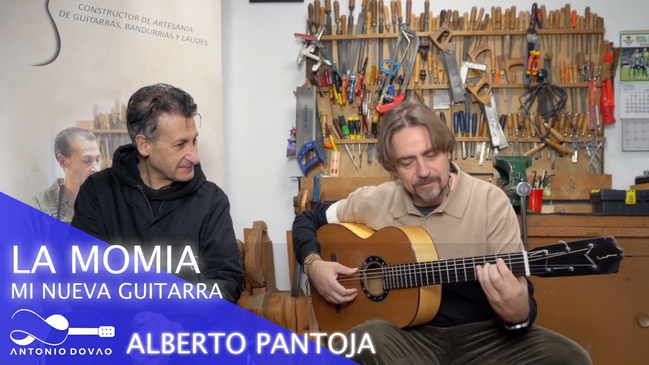 LA MOMIA. GUITARRA CIPRES Y CEDRO