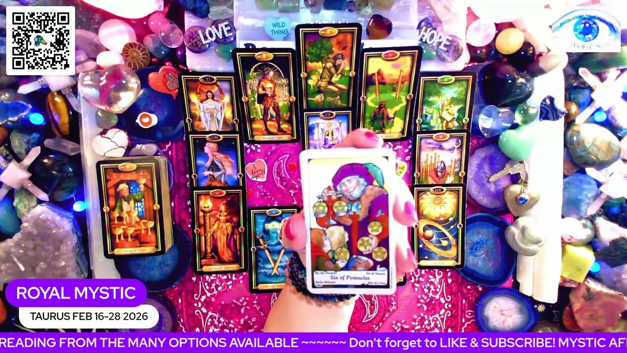 TAURUS FEB 16~28 2026 HALLELUJAH DOUBLE 9-CUPS LET THE CELEBRATION BEGIN WITH SUN & WHEEL OF FORTUNE