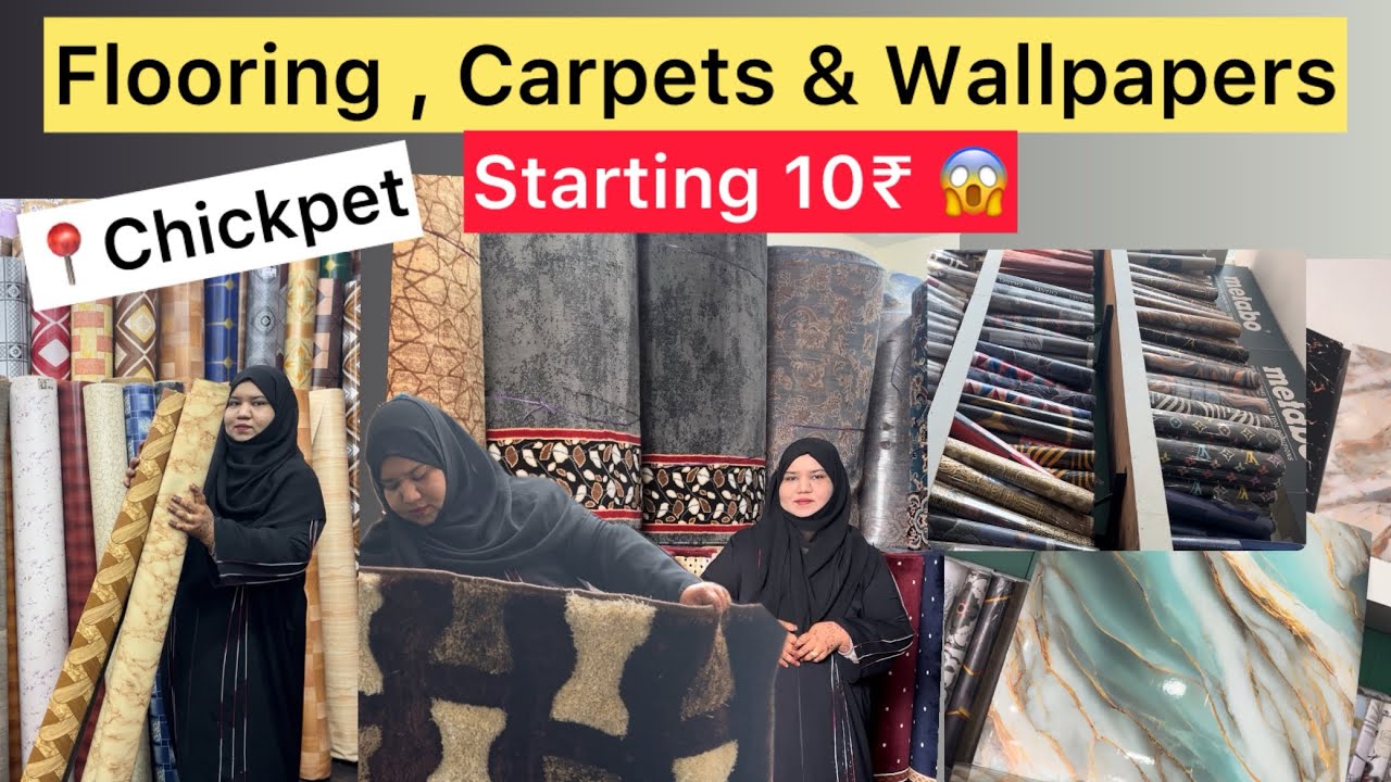 Carpets, wallpapers and flooring services in Chickpet Bangalore