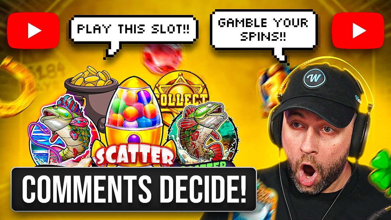 I SPUN IN a MAX BET BONUS by LETTING my COMMENTS DECIDE THE BONUS BUYS!! (Bonus Buys)