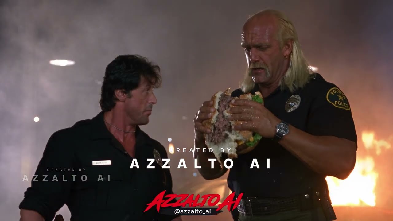 Sylvester Stallone & Hulk Hogan in BADGE & BICEPS (1989) &ndash; 80s Movie Concept Trailer