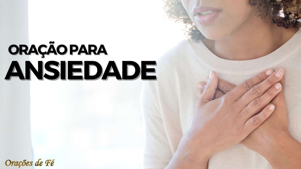Oração para ansiedade