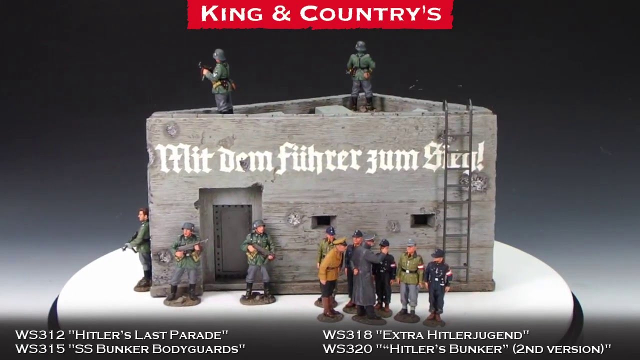King & Country's Toy Soldiers - Hitler’s Bunker (2nd version)
