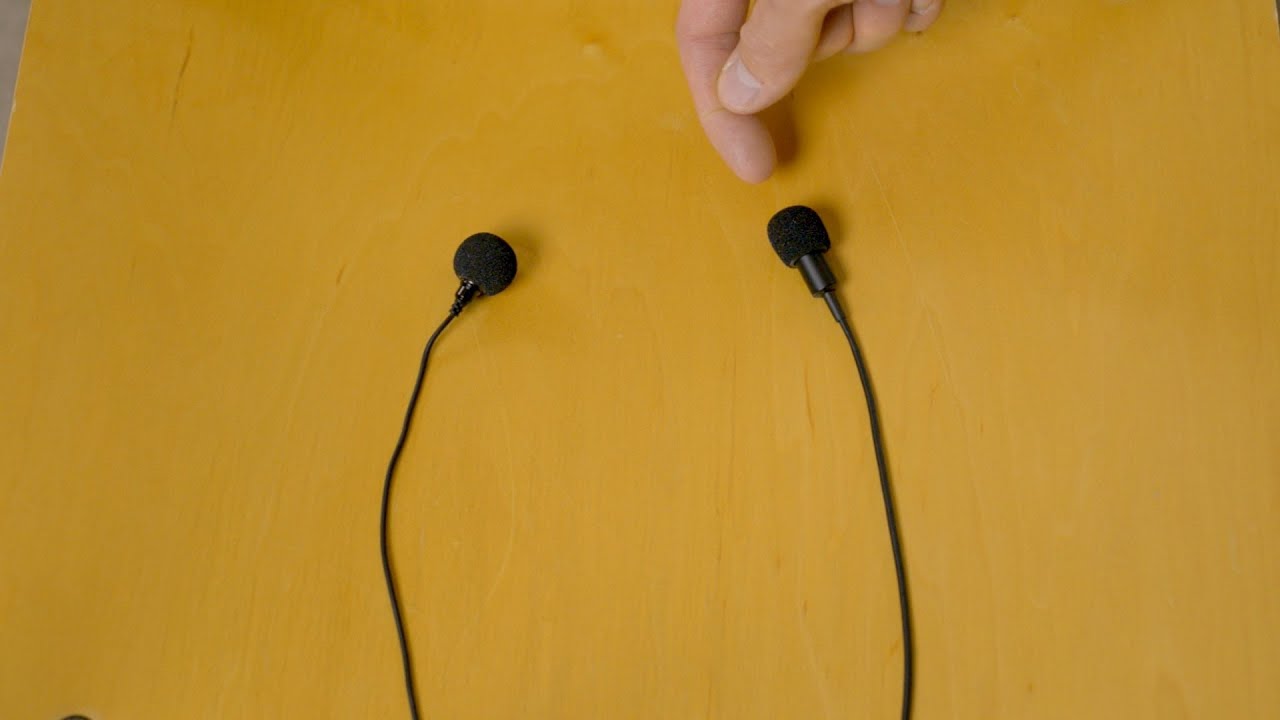 Getting the Best Sound from Your Lavalier Microphone