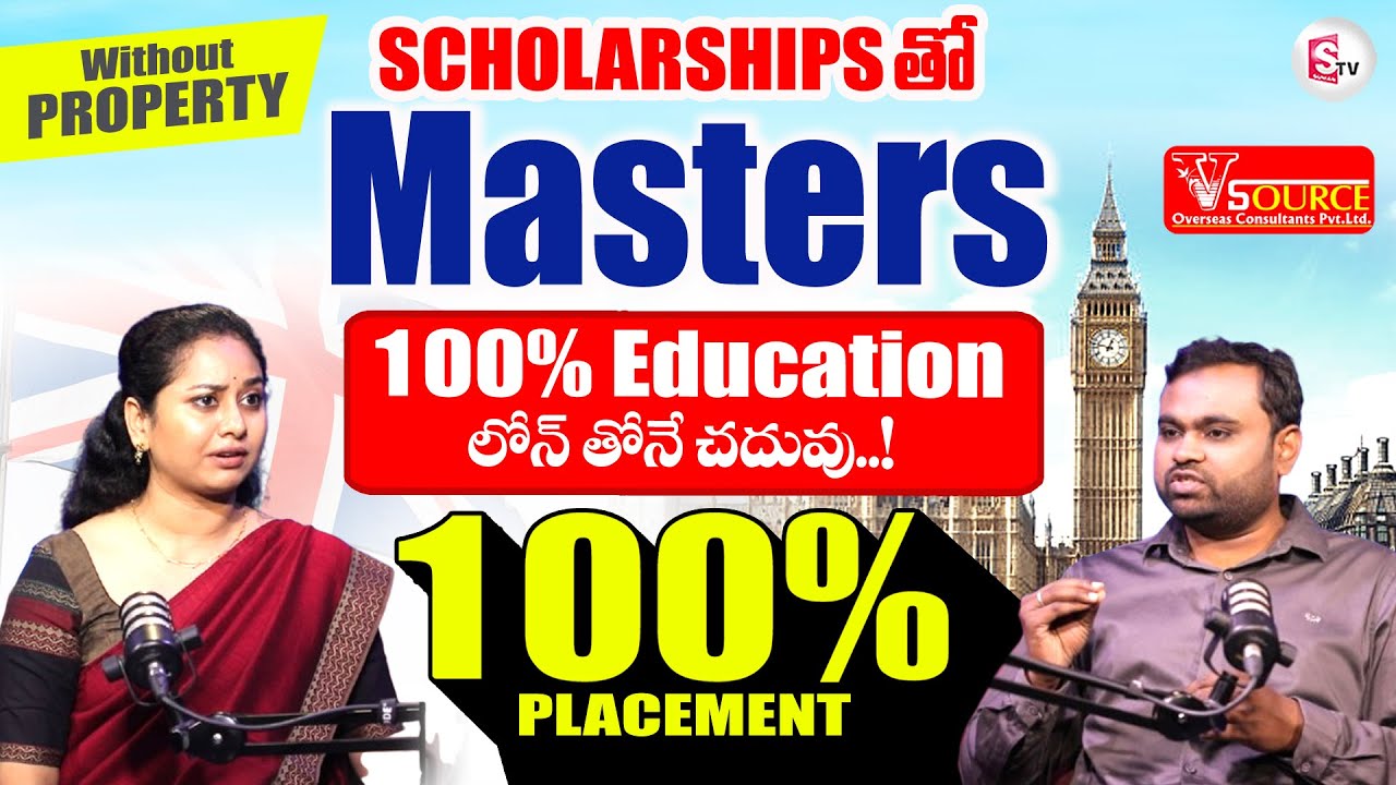Masters in UK | 100% Education Loan | Masters with Scholarship | VSource Educational Consultants