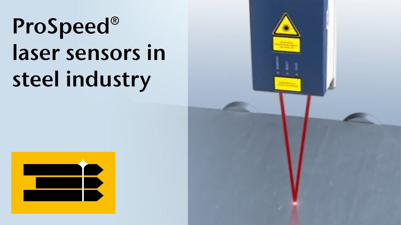 ProSpeed laser sensors – Measure length and speed in production processes without contact