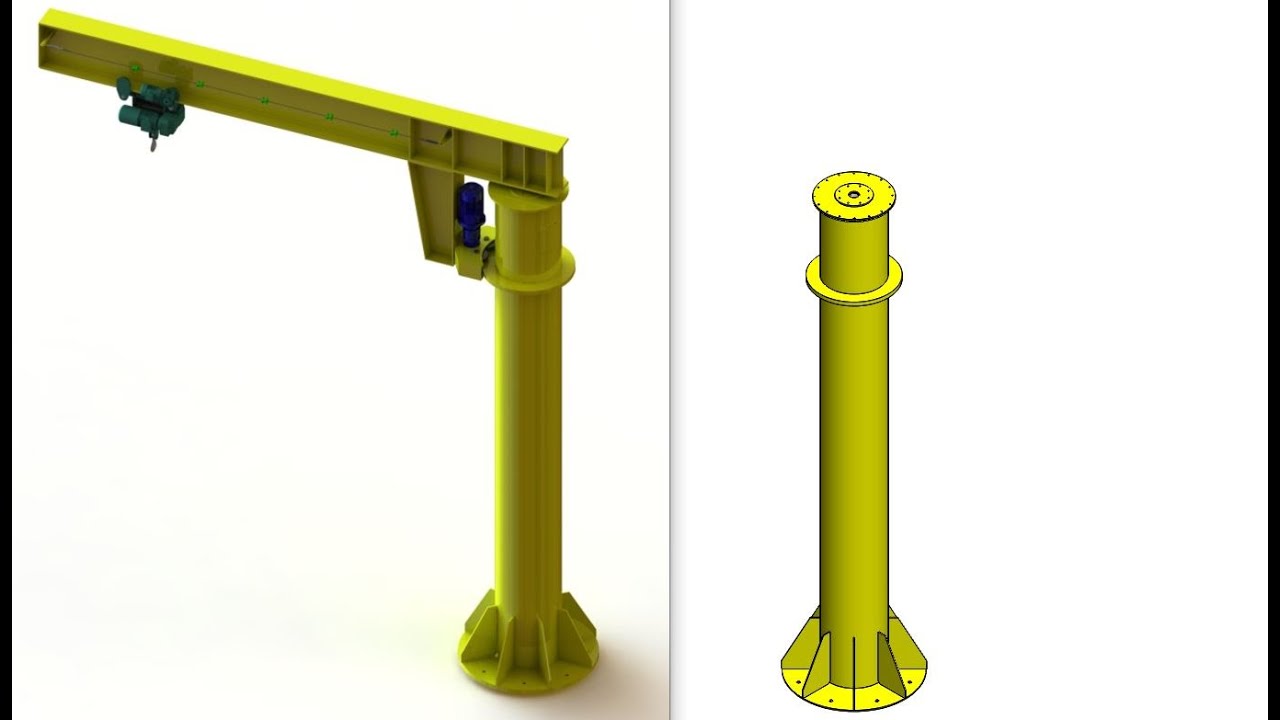 PERGEL VİNÇ M01 - JIB CRANE M01