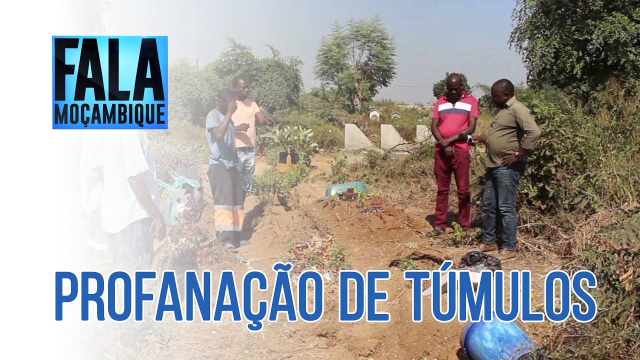 Desconhecidos vandalizam campas no Cemitério Municipal de Moatize em Tete @PortalFM24