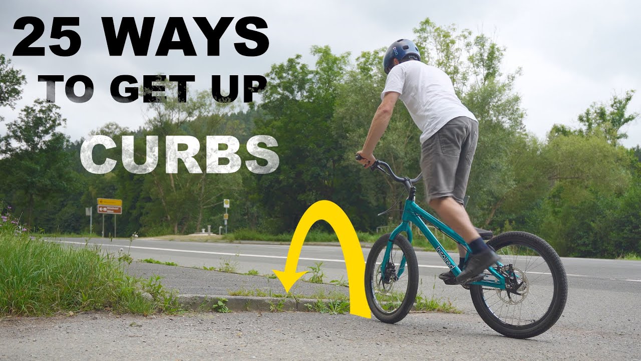 25 Ways You can Ride Up a Curb (as a Trials Rider)