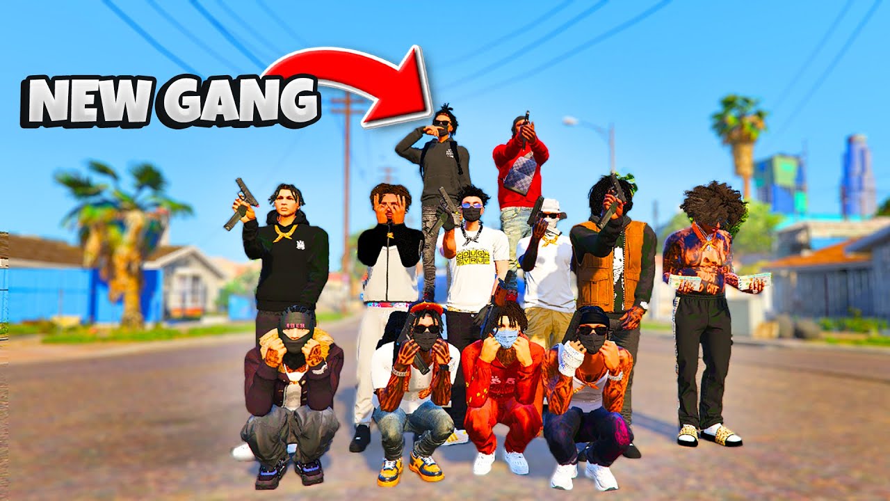 Я стал ГЛАВАРЕМ БАНДЫ в GTA 5 RP
