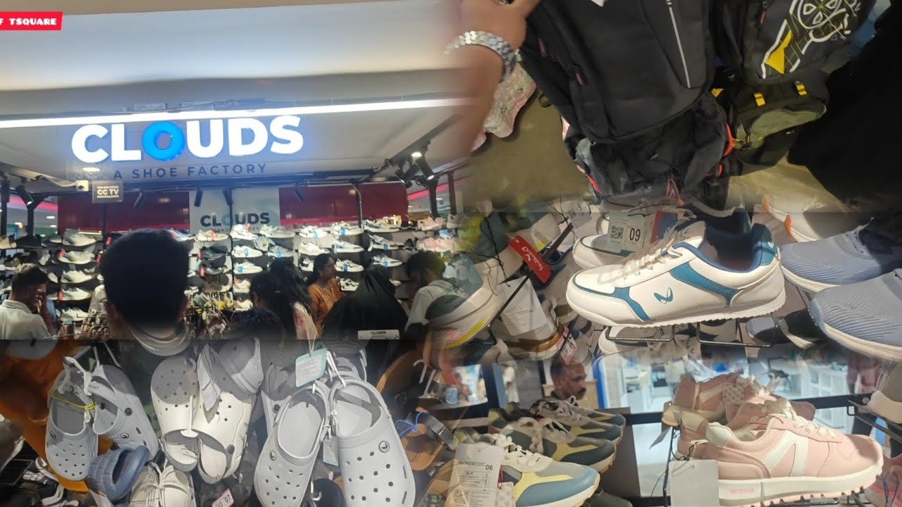 2024 Branded Shoes bags & footwears from ₹250 to ₹1500 at CLOUDS kiosk Express Avenue Mall Chennai