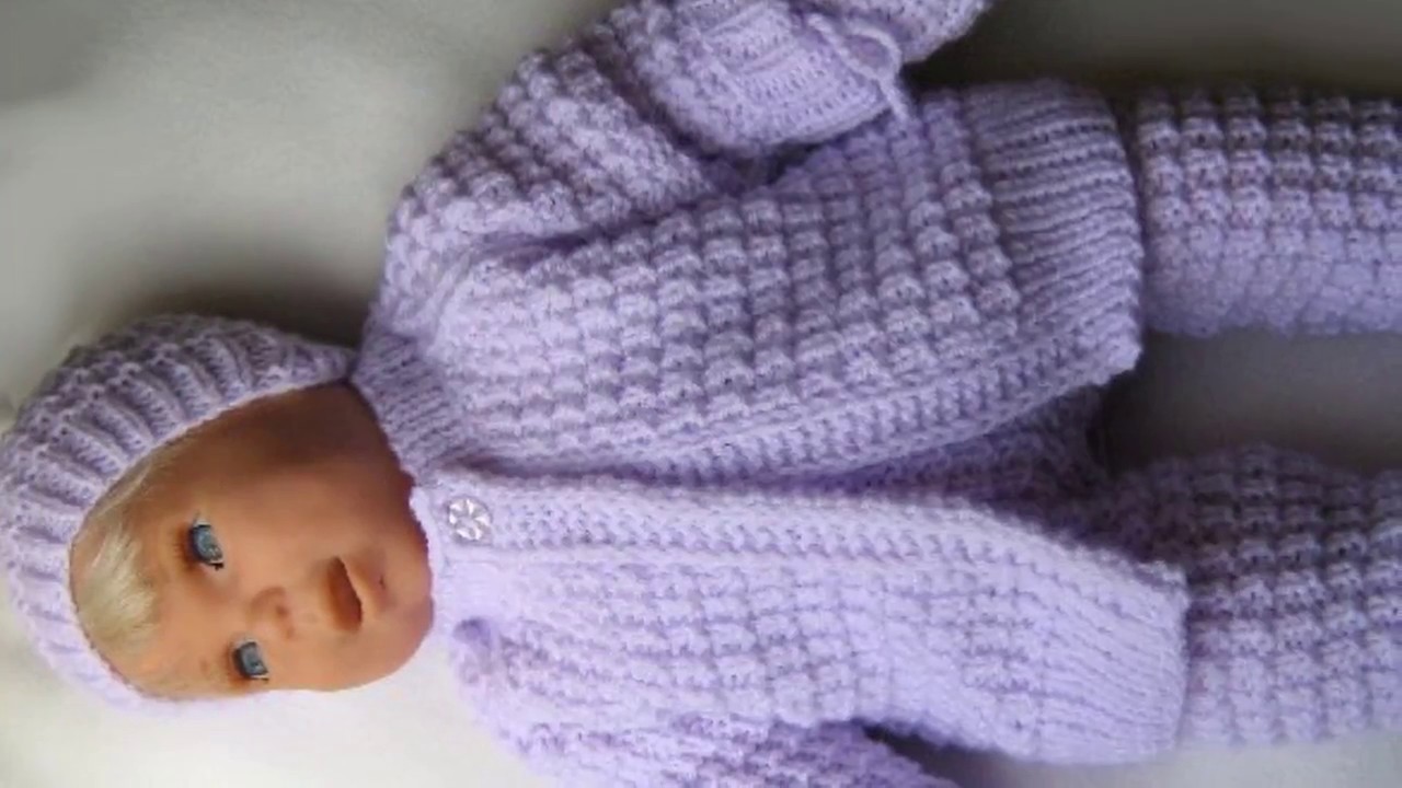 hand Knitted baby sets, pram sets, baby cardigans ,Preemie baby cardigan and hat set