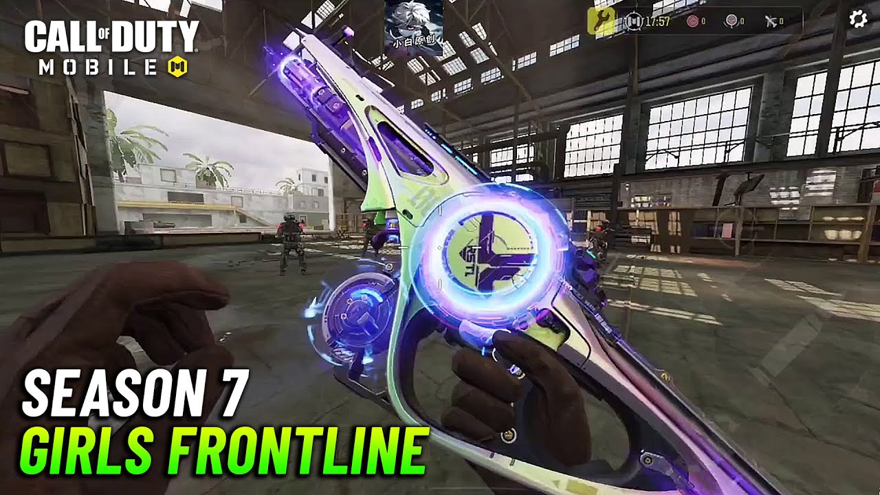 Custom Inspection on Legendary M4 & ICR Guns Cod Mobile - Season 7 CODM x Girls Frontline