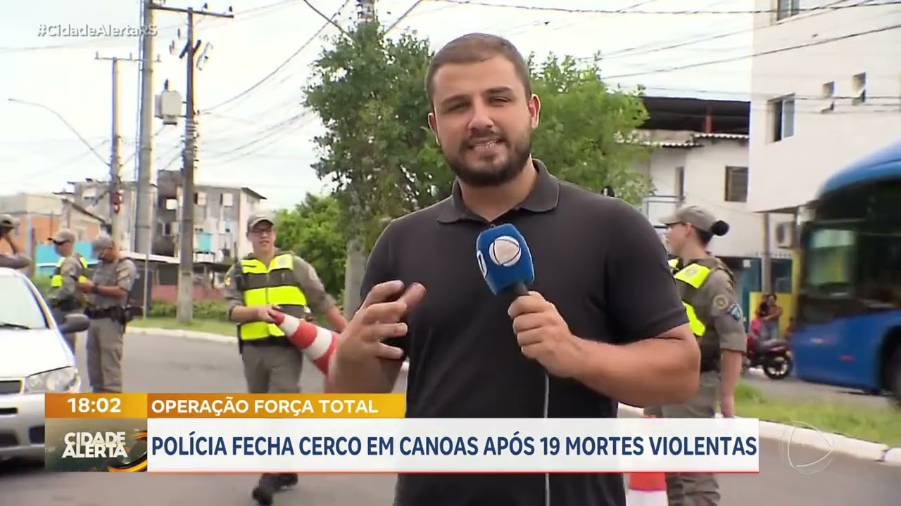 Operação em Canoas: polícia fecha cerco após 22 mortes violentas