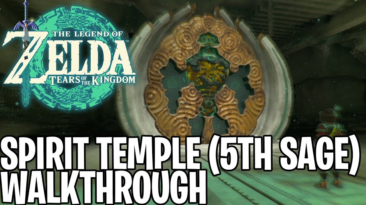 The Legend of Zelda Tears of the Kingdom spirit Temple Completion