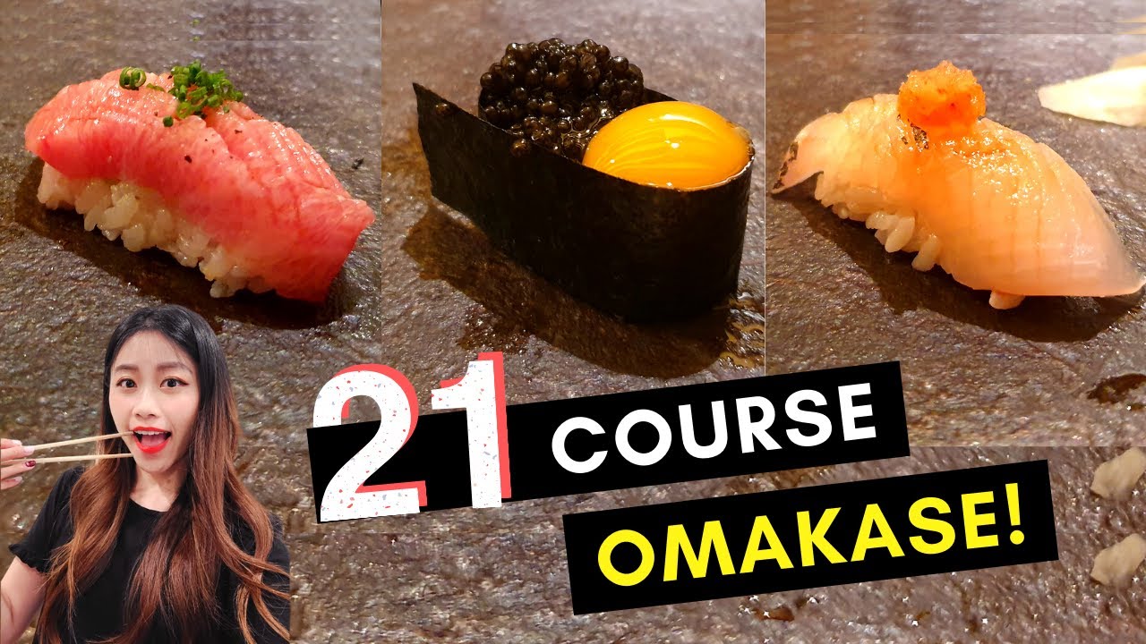21 COURSE SUSHI OMAKASE in SYDNEY AUSTRALIA! SUSHI E (Must Try Sydney Restaurant) 悉尼廚師發辦寿司店 日本料理