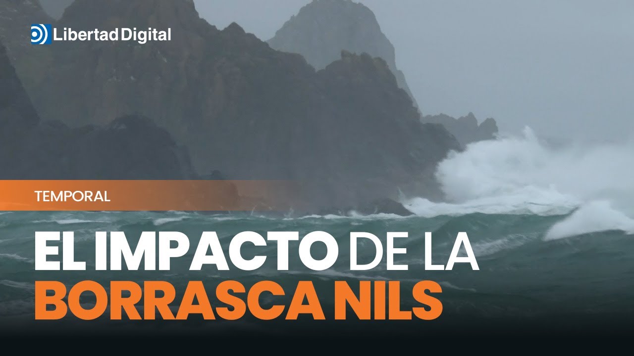 La borrasca Nils pone a España en alerta